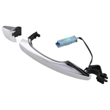 Imagem de Puxador externo da porta dianteira esquerda, código 1610900980, compatível com Citroen C4 C5 DS 408 508 308S 2008 4008 5008