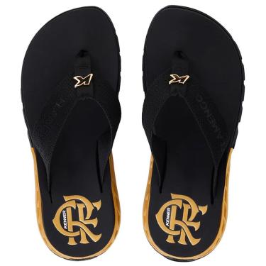 Imagem de Chinelo Kenner Rakka Flamengo Masculino Preto-Masculino
