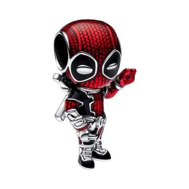 Imagem de Contas De Charme Marvel Spider-Man Iron Man Thor Para Pulseira Prata D