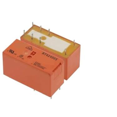 Imagem de Power Relay RT424730 RT424615 RT424110 RT424048 RT424024 RT424012 RT424005 5V 12V 24V 48V 110VDC 115VAC 230VAC 8A 8Pin 5Pcs(RT424005 5VDC)