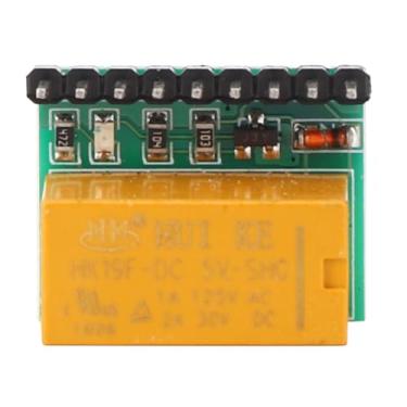 Imagem de DR21A01, módulo de relé DC 5V DPDT placa de interruptor de inversão de polaridade, compacto, durável, alto desempenho de segurança, para mudar a direção do motor CC