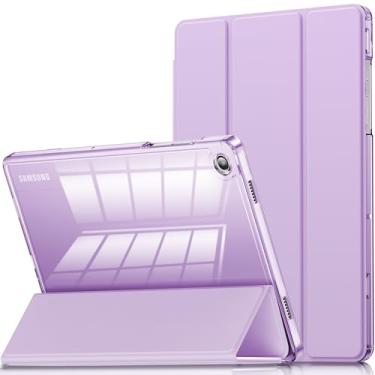 Imagem de INFILAND Capa para Samsung Galaxy Tab A11+ Plus/A9+ Plus de 11 polegadas (2023/2025), capa protetora inteligente transparente com suporte fino para tablet Galaxy A9+/A11+ [despertar/hibernar