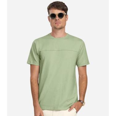 Imagem de Camiseta Básica Masculina Diametro Verde, GG, Verde