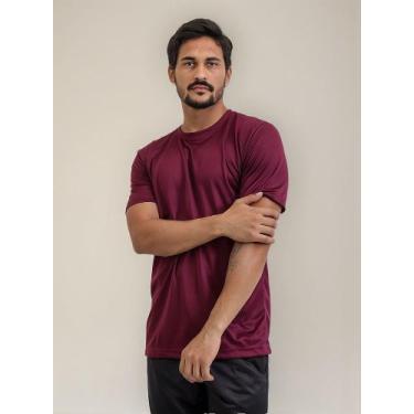 Imagem de Camiseta Masculina Dryfit 100% Poliéster - Techmalhas, Vermelho, GG