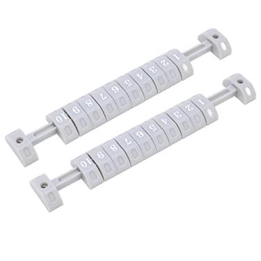 Imagem de KIMISS Contador de Pontuação de Pebolim de 2 Unidades - Unidades Sc de 10 Números para Futebol de Mesa Padrão, Marcadores de Pontuação Ergonômicos Fáceis de Instalar, Ideais para Dois Jogadores