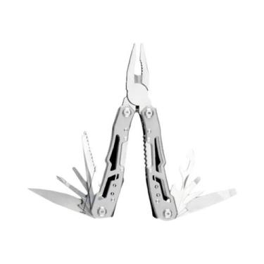 Imagem de Multiferramenta 14 Em 1, Alicate Dobrável, Canivete De Aço Inoxidável,