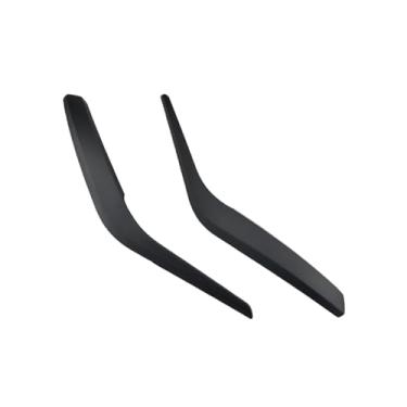 Imagem de Maçaneta do painel da porta interna do carro, tampa da guarnição, tampas das maçanetas internas do carro, lado esquerdo e direito, compatível com BMW X1 E84 2010 2011-2016(Black-2PCS)