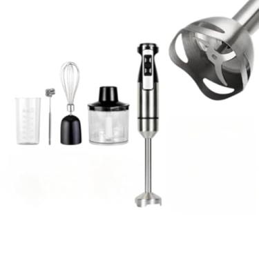 Imagem de Processador Multifuncional 5 em 1 - Misturador, Mixer e Moedor de Carne 1000W, Bivolt 110V/220V, Ideal para Cozinha Residencial, Preparo de Refeições Prático e Eficiente (SK73 MIXER -220V)