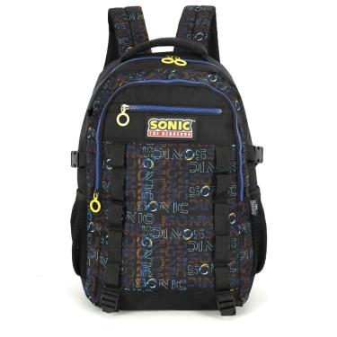 Imagem de Mochila Escolar de Costas Sonic Luxcel Original-Unissex