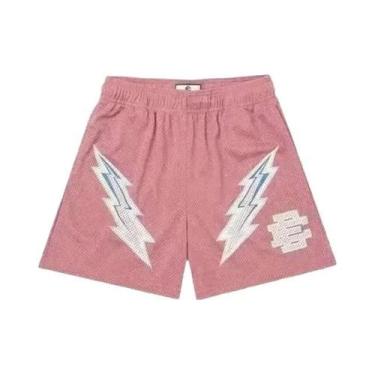 Imagem de Bermuda Casual Masculina De Verão Em Malha Respirável Eric Emanuel Par