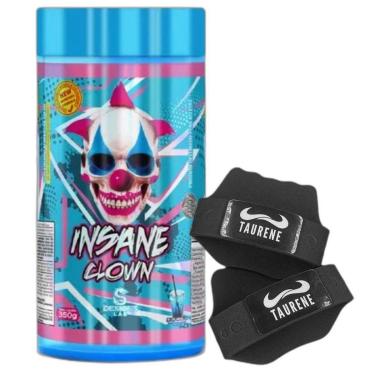 Imagem de Pre Treino Insane Clown Blue Vanilla 350g  + Luva Demons Lab-Unissex