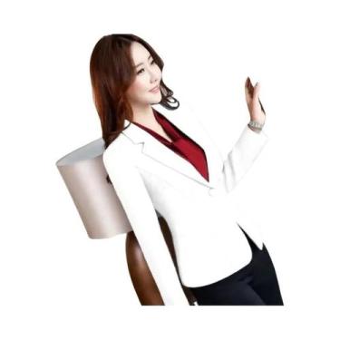 Imagem de Blazer Feminino Rosa Slim Fit - Casual e para Escritório - Estilo Core