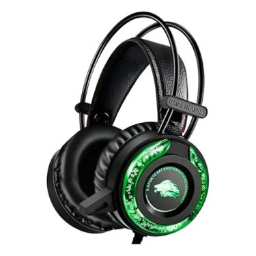 Imagem de Fone de Ouvido Gamer com Fio RGB Headset Iluminação