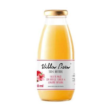 Imagem de Suco Integral de Maçã, Hibisco, Canela e Gengibre Villa Piva 300ml