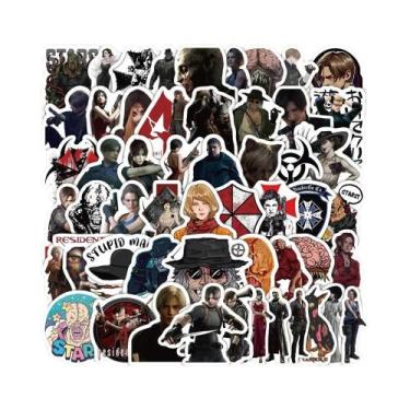 Imagem de Adesivos À Prova d'Água Resident Evil 60 Peças DIY Para Scrapbooking, 