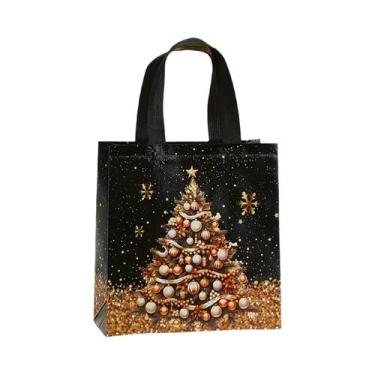 Imagem de Bolsas De Presente De Natal Com Boneco De Neve, 8 Peças, Sacolas De Na
