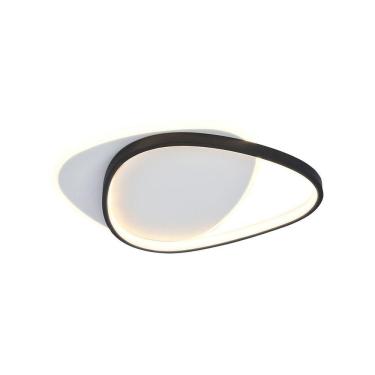 Imagem de Plafon Taschibra Outline Led Bivolt Preto/branco 3000k Luz Amarela 15051041