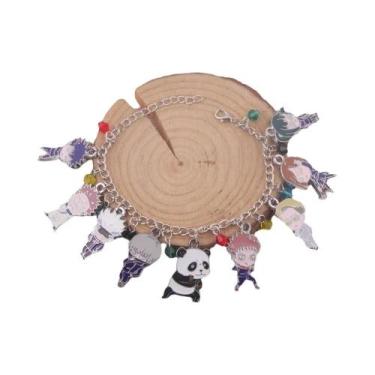Imagem de Pulseira DIY Destacável De Metal Anime Jujutsu Kaisen Fushiguro Megumi