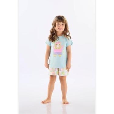 Imagem de Pijama Infantil Blusa Short Up Baby-Feminino