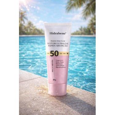 Imagem de Hidrabene Protetor Solar Facial Textura Ultraleve FPS 50 - Dahuer
