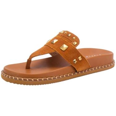 Imagem de Chinelo Feminino Flat Papete Dia a Dia Passeio Flat Lia Line-Feminino