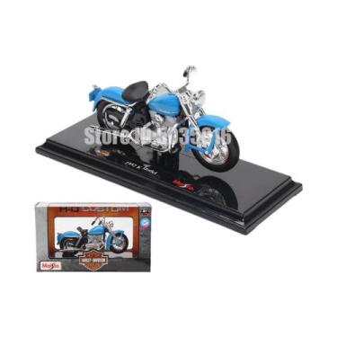 Imagem de Modelo De Carro De Brinquedo Harley-Davidson 2022 Road King Fat Bob 11