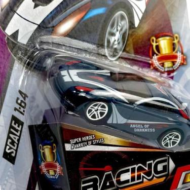 Imagem de Brinquedo Carro Racing 1X64 Coleção Infantil Roxo Miniatura - Toys