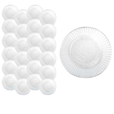 Imagem de Conjunto de 24 Pratos Temperado Primavera 22cm Duralex Fundo - Nadir F