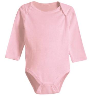 Imagem de Body Roupa de Bebê Manga Longa Suedine 100% Algodão Enxoval - Koala Ba