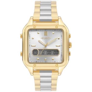Imagem de Relógio Euro Feminino Fashion Fit Sporty Bicolor - EUBJ3890ABD/4K