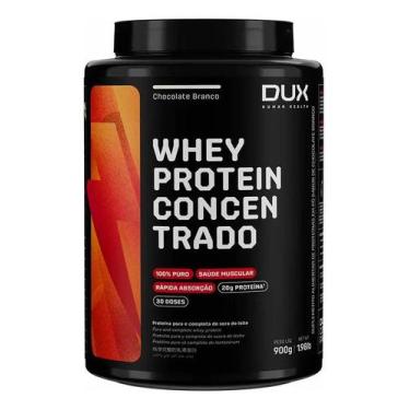 Imagem de WHEY PROTEIN CONCENTRADO 900g - CHOCOLATE BRANCO - Dux