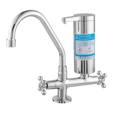 Imagem de Torneira de Cozinha de Mesa com Filtro em Abs 1/4vt 2178 C33 Classic Cromado