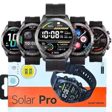 Imagem de Relogio Smartwatch Haylou Solar Pro Conecta Strava Masculino Chamadas 