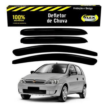 Imagem de Jogo Calha Defletor Chuva Corsa 1.0 4 Portas 2002 A 2012 - Ecoflex