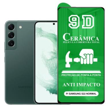 Imagem de Película 9D Cerâmica P/ Samsung S22 Normal - Protetora Anti Impacto Qu