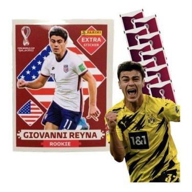 Imagem de Figurinha Copa 2022 Futebol Lendária Panini Raridade - HDL, Giovanni R