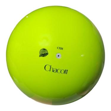 Imagem de Bola Gym Chacott 185mm Ginastica Ritmica - Selo FIG, Unico, Amarelo