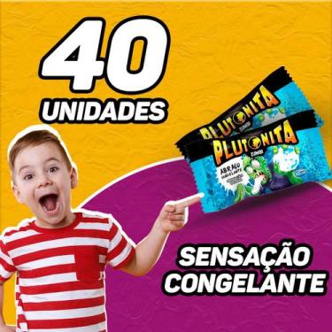 Imagem de Chiclete Plutonita Ácido Abraço Congelante Display C/40 unidades - Arc