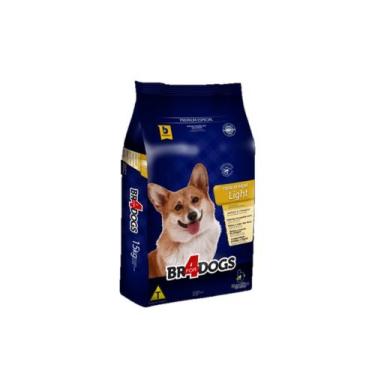Imagem de Ração Br4 Premium Light Para Cães 15kg