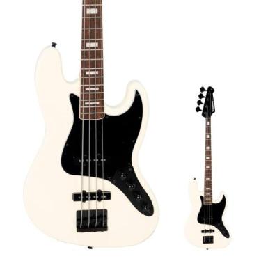 Imagem de Baixo Ativo 4 Cordas Jazz Bass Waldman GJJ400A AW