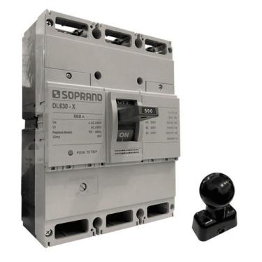 Imagem de Disjuntor Tripolar 800a Soprano, Cinza