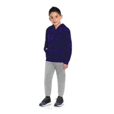 Imagem de Conjunto De Moletom Infantil Menino Forrada Pelo Luxo Milita - ANJO DA