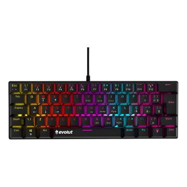 Imagem de Teclado Gamer Mecanico Eg223/Cypher (Brown Switch) Com Fio Evolut