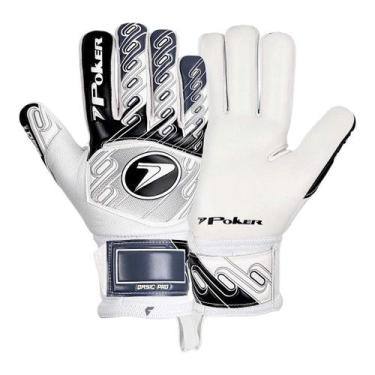 Imagem de Luva de Goleiro de Futebol de Campo Profissional Poker Basic Pro Ref 0