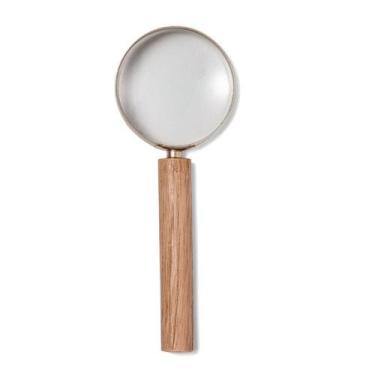 Imagem de Lupa de Aumento Decorativa com Cabo em Poliresina 20cm 16360 Mart