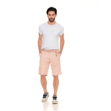 Imagem de Bermuda Masculina Sarja Esporte Fino Classica Casual - The cove Lilih-