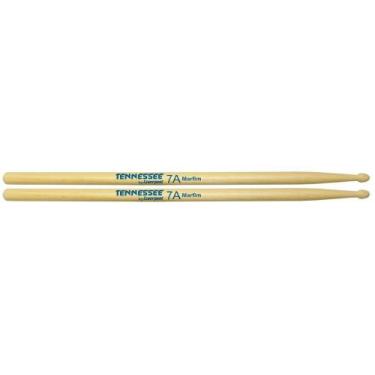 Imagem de Baqueta para Bateria Tennessee Marfim 7A Ponta Madeira Liverpool