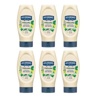 Imagem de Maionese Hellmann's Vegana 335g - 6un