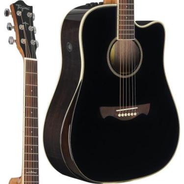 Imagem de Violão Eletroacútisco Tagima WS-25 EQ Dreadnought Cutaway Aço Preto