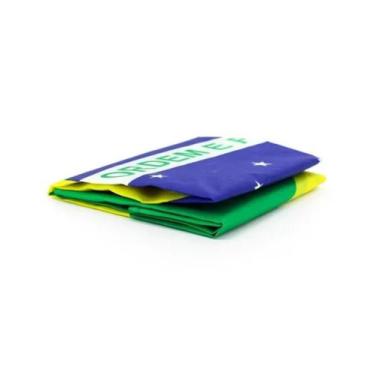 Imagem de Bandeira do Brasil Torcida Seleção Brasileira Copa Do Mundo Cor:Brasil
